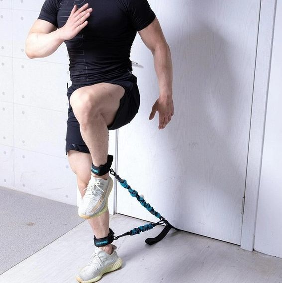 Еспандер LivePro MULTIFUNCTIONAL TRAINING чорний, блакитний Уні 6x11x40см LP8427 | Зображення 6