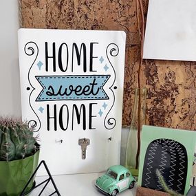 Ключница настенная Home sweet home 25х36 см (KEDB_20F003)