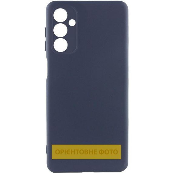 Чохол TPU GETMAN Liquid Silk Full Camera для Motorola Edge 60 / 60 Fusion Синій / Midnight Blue