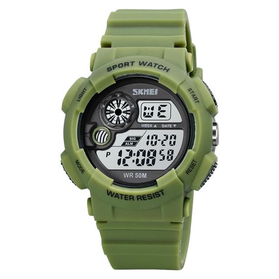 Чоловічий годинник Skmei 1718AG Army Green