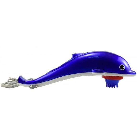 Портативный ручной массажер Dolphin Дельфин / Массажер для тела для рук / Вибромассажер IJ-571 для тела