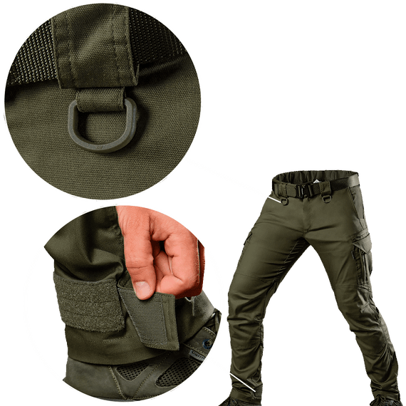 Штани Спартанець Canvas Олива (8085), XXL | Зображення 5