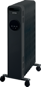 Обогреватель масляный Gorenje OR2000EB, 2000 Вт, 9 секций, с термостатом