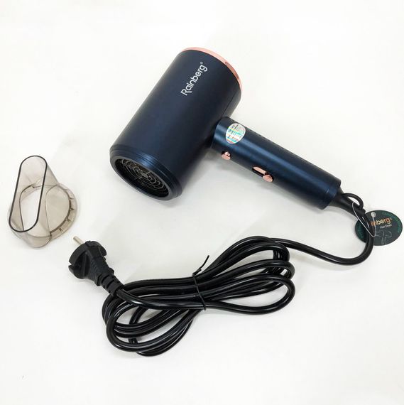 Фен Rainberg RB-2212 8800 W з регуляцією температури та швидкості для сушіння та укладання волосся. VN-549 Колір: синій | Зображення 6