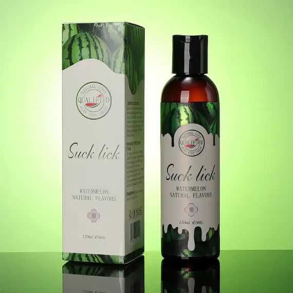 Інтимна змазка Suck Lick з ароматом та смаком кавуна 120 ml | Зображення 3