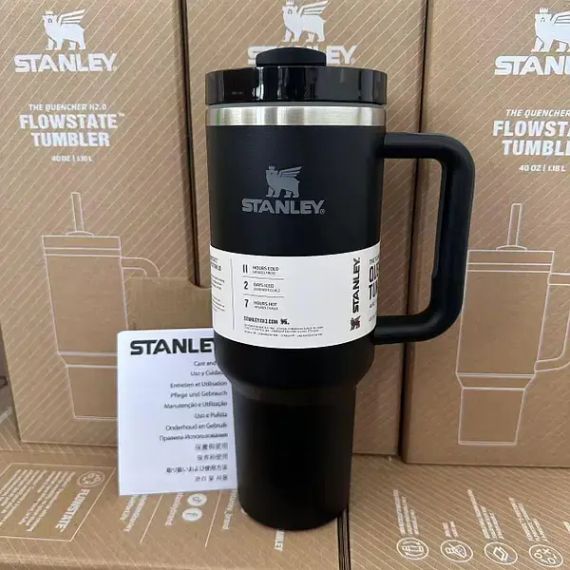 Термочашка Stanley 1,18L  черная | Зображення 4