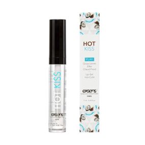 Стимулювальний блиск для губ EXSENS Coconut Hot Kiss 7 мл, зігріває та охолоджує Sex Aura