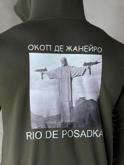 Худі maklin посадка олива ВТ5066 | Зображення 3