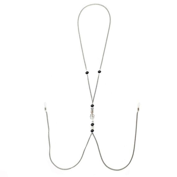 Украшение для сосков Art of Sex - Nipple Clamps Arrow, цвет черный | Зображення 1