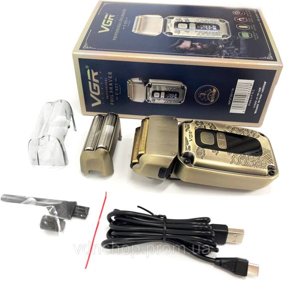 Профессиональная электробритва бритва для бороды VGR, Электрическая бритва для качественного бритья IE-18 | Зображення 9