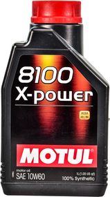 Моторна олива Motul 8100 X-POWER 10W-60 1л.