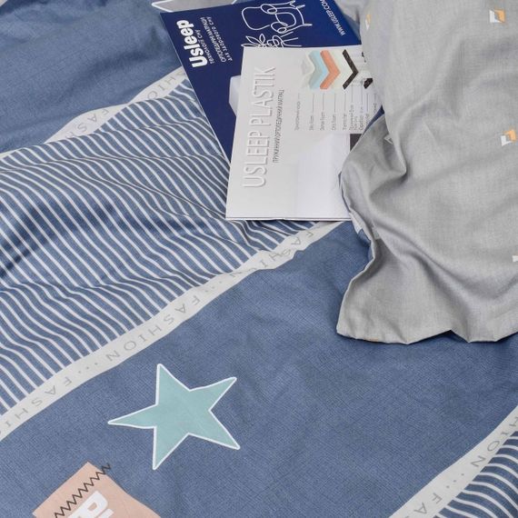 Постільна білизна євро Viluta Сатин Twill 537-E 220х200 см | Зображення 1