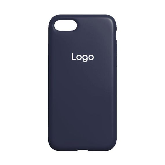 Чохол Silicone Case Full Size (AA) для iPhone 7/8/SE2 Колір 58.Sky Синій | Зображення 2