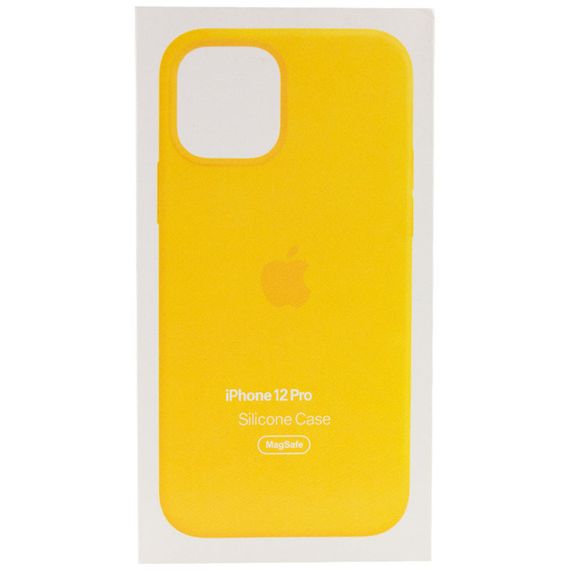 Чехол Silicone case (AAA) full with Magsafe and Animation для Apple iPhone 12 Pro / 12 (6.1") | Зображення 4