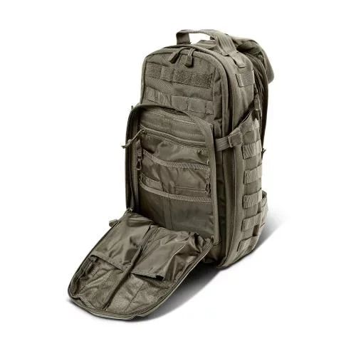 Однолямковий тактичний рюкзак 5.11 Tactical 18 л Колір Олива штурмовий рюкзак із системою MOLLE для військових, туризму та EDC | Зображення 5