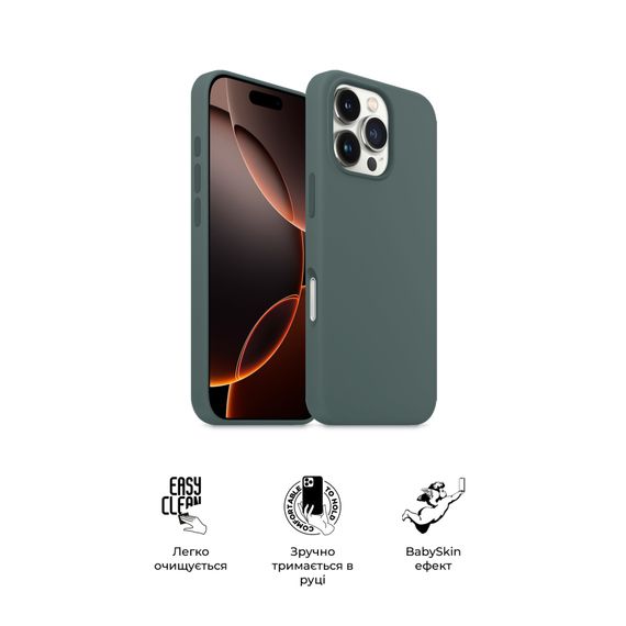 Чохол до мобільного телефона Armorstandart ICON2 MagSafe Apple iPhone 16 Pro Lake Green (ARM81318) | Зображення 2