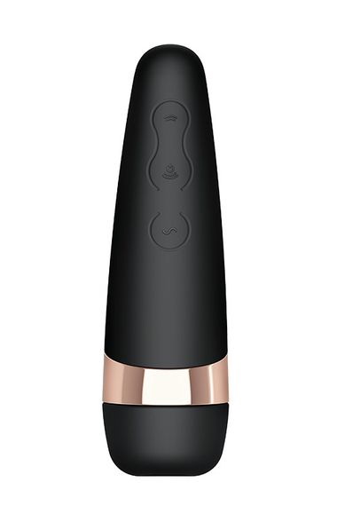Вакуумний кліторальний стимулятор SATISFYER PRO 3 + чорний Sex Aura | Зображення 3