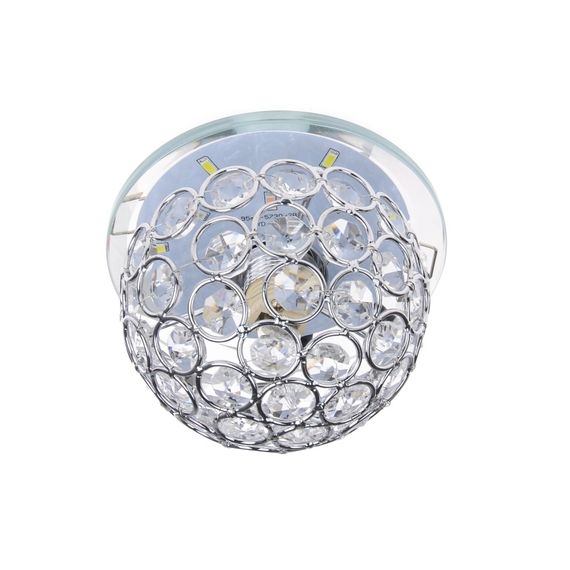 Светильник точечный LED стеклянный HDL-G237 G9+CH