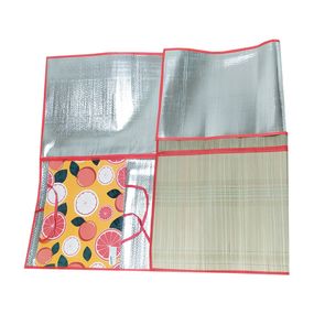 Подстилка для пляжа C 36531-1, 160 х 142 см Цитрусы