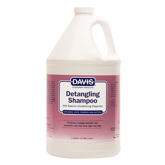 Davis Detangling Shampoo шампунь-кондиціонер від ковтунів для собак та котів, 3.79 л