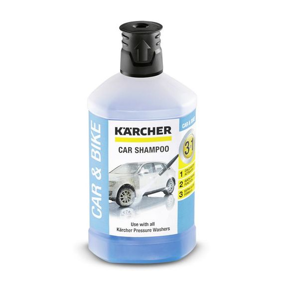 Средство Karcher моющее для автомобилей (автошампунь), 3-в-1, Plug-n-Clean, 1л (6.295-750.0)