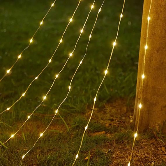 Гірлянда Кінський хвіст зі Зіркою XPRO 2 м з 200 LED лампами та пультом дистанційного керування (234575646_827) | Зображення 4