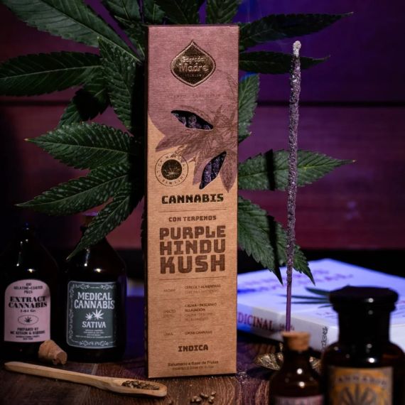 Преміальні грубі аромапалички Purple Hindu Kush Релакс і Піднесення  6 шт. в уп. Sagrada Madre 7798348237303 | Зображення 1