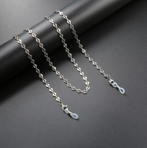 Ланцюжок для окулярів Silver luxury 9 10292 сріблястий