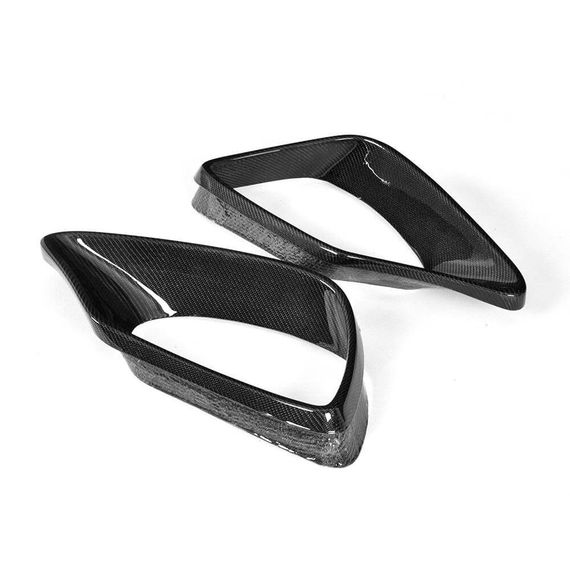 Карбонові вставки передній бампер (для AMG 2016-2018) для Mercedes S-сlass W222 рр | Зображення 2