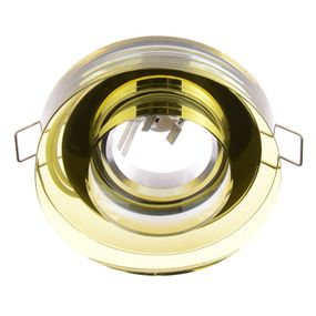 Світильник точковий декоративний HDL-G151 Gold Crystal MR16