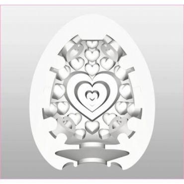 Мастурбатор-яйце Tenga Egg Lovers (сердечки) Sex Aura | Зображення 5