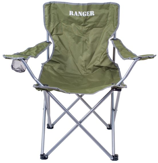 Кресло складное с подстаканником для рыбалки отдыха на природе даче в лесу  Ranger SL 620 с чехлом | Зображення 1