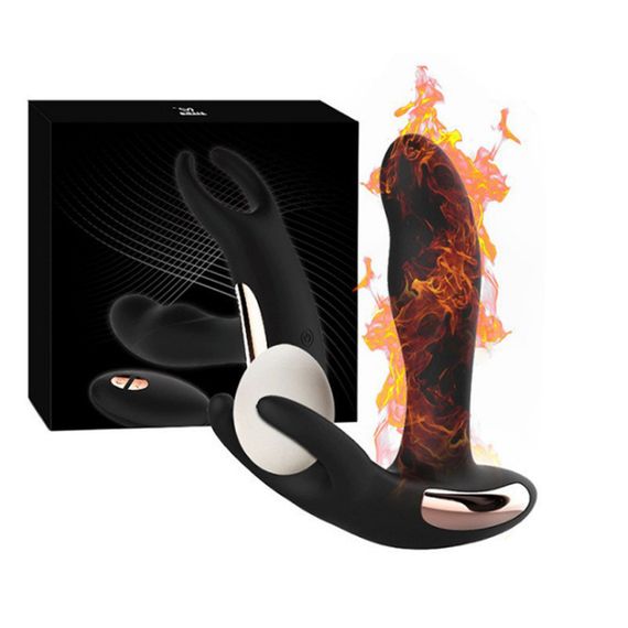 Массажер простаты Dibe с подогревом и пультом управления