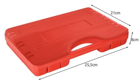 Ручной вакуумный насос Xtrobb 8743 с манометром для прокачки и вакуума | Зображення 7