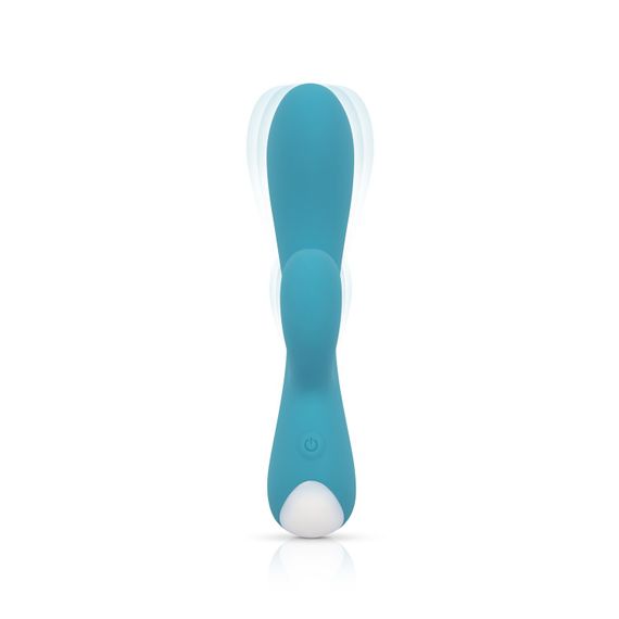 Вибратор-кролик Cala Azul – Martina Rabbit Vibrator, эргономичная форма, 10 режимов | Зображення 1