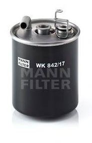 Фільтр паливний (вир-во MANN) MANN-FILTER WK84217 на MERCEDES-BENZ A-CLASS (W168)