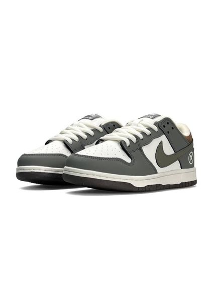 Кроссовки SB Dunk Low x Yuto Horigome Grey White Brown  , Вьетнам 41 26 | Зображення 2