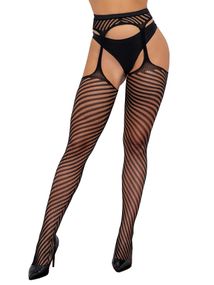 Панчохи - Stockings 4015, black - One Size