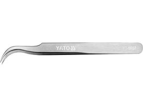 Пінцет вигнутий 115 мм Польща YATO YT-6907