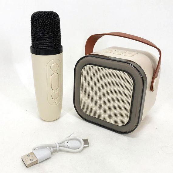 Музыкальный микрофон караоке K12 10W, Беспроводной микрофон блютуз, Караоке LG-879 микрофон оригинал | Зображення 8