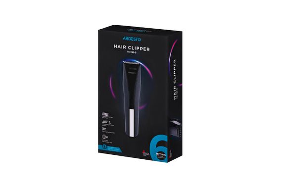 Машинка для стрижки Ardesto HC-Y20-B/ 2,4Вт/черный/LED-индикация заряда (HC-Y20-B) | Зображення 8