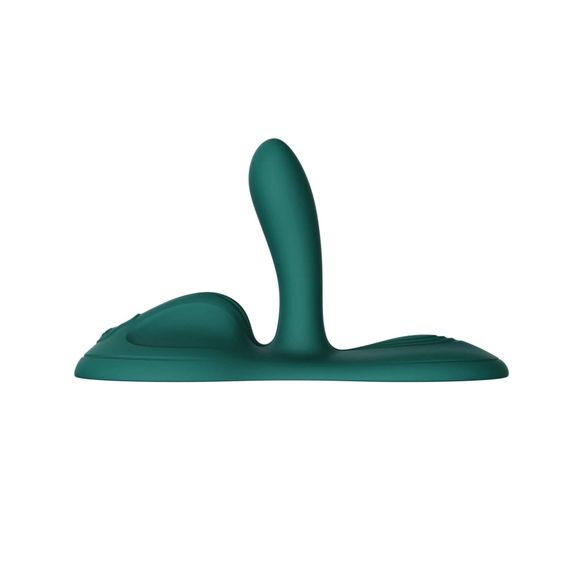 Sit-on-top смарт-вібратор Zalo – Flora Smart Vibrating Pad Turquoise Green, 9 моторів | Зображення 3