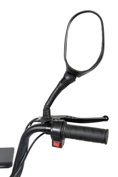 Электровелосипед Crosser CR-1 800W 60V 24Ah, электроскутер до 50 км/ч, запас хода до 60 км, 2 места Черный | Зображення 4