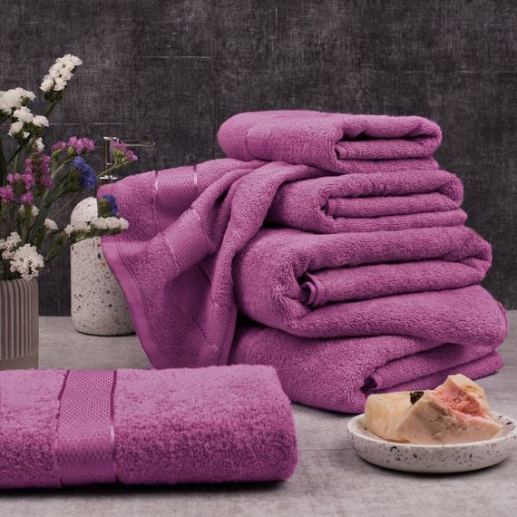 Рушник махровий SoundSleep Rossa 50x90 см сангрія (94310412)
