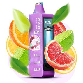 ELF BAR Planet 25000. Мультифрукт (Baja Splash)