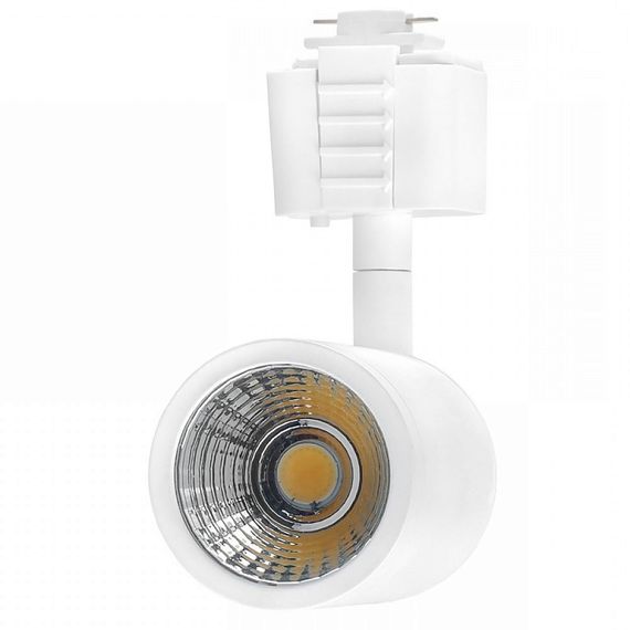 Светильник трековый поворотный LED KW-205/7W NW WH