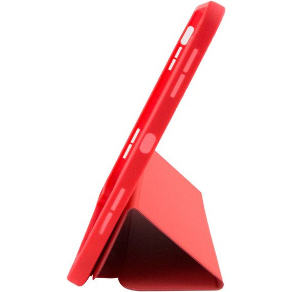 Чехол Smart Case Open buttons для Apple iPad 10.9" (2022-24) / 11" (A16) 2025 Red | Зображення 5