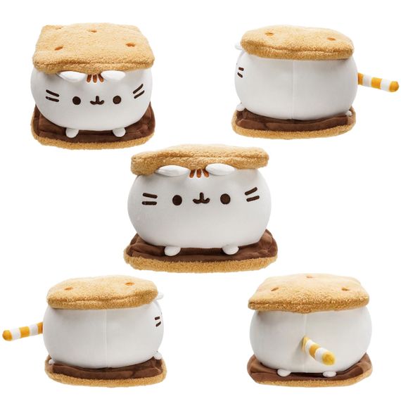 Плюшева м'яка іграшка Кіт Пушин Сендвич 16х16см Pusheen Cat | Зображення 4