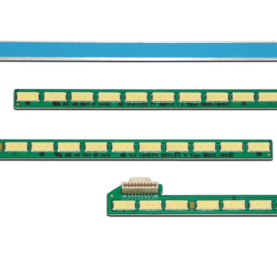 LED підсвітка TV 60" LG: 60UF770V, 60UF850V, 60UB5200-UH, 60UF695V-ZA, 60UB8200-UH 2шт. | Зображення 1