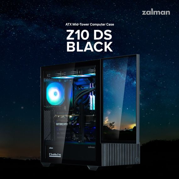 Корпус Zalman Z10 DS Z10DSBLACK | Зображення 3